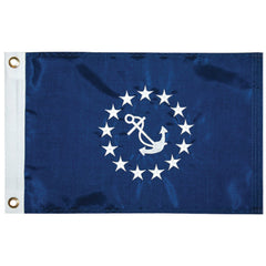 Taylor Made 93076 Nylon Officer Flag, 12" x 18" - Commodore