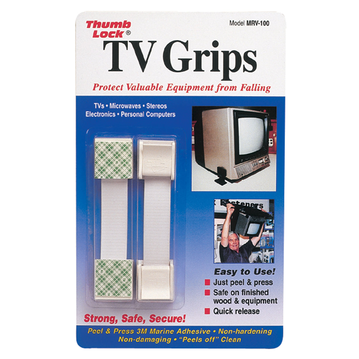 Ready America MRV-100WT TV Grips - White