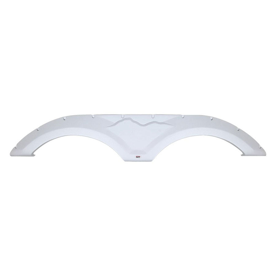 Icon 12361 Tandem Axle Fender Skirt FS2072 for Forest River Wildcat 5th Wheel Travel Trailer - Taupe