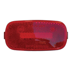 Diamond Group by Valterra DG52717VP Replacement Marker Light Lens - 4" x 2", Red