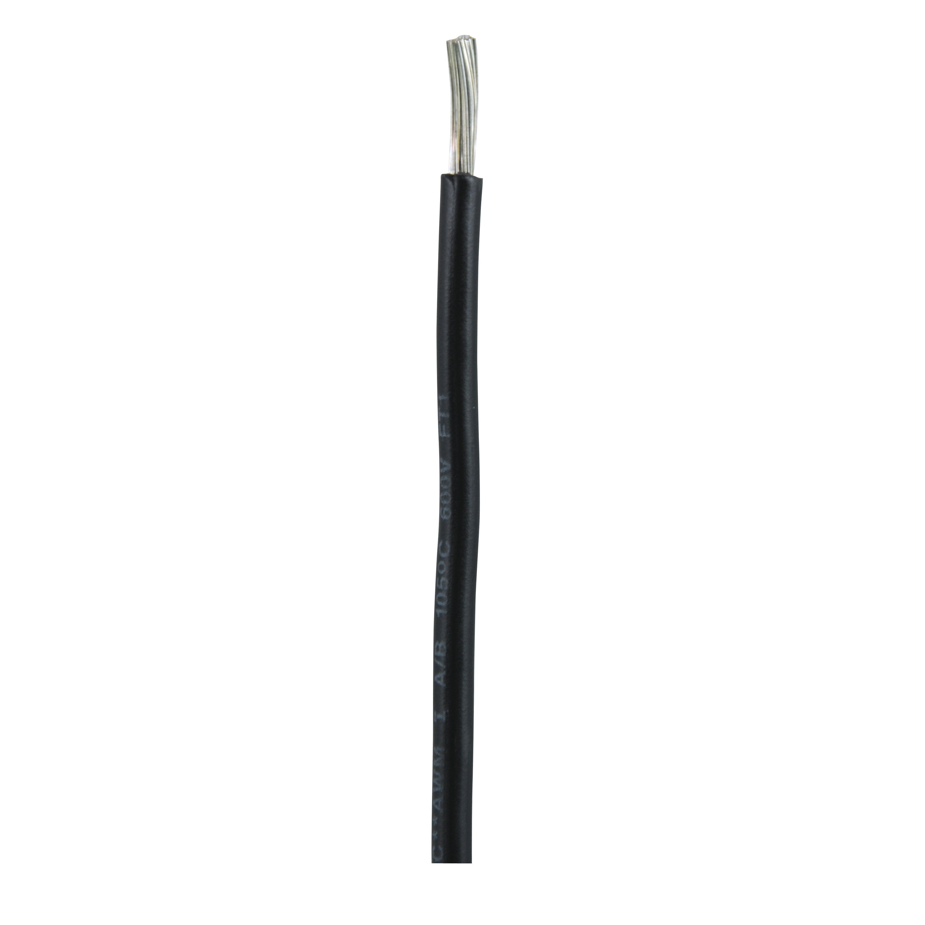 Ancor 114005 #2 AWG Battery Cable - Black, 50'