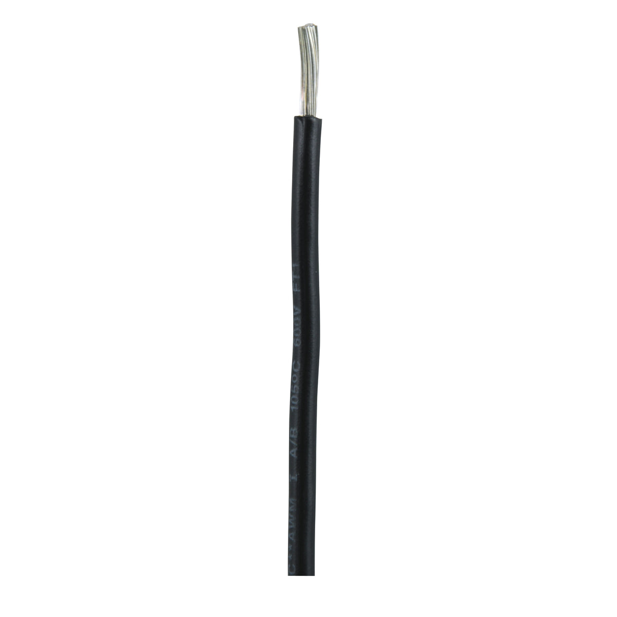 Ancor 114005 #2 AWG Battery Cable - Black, 50'