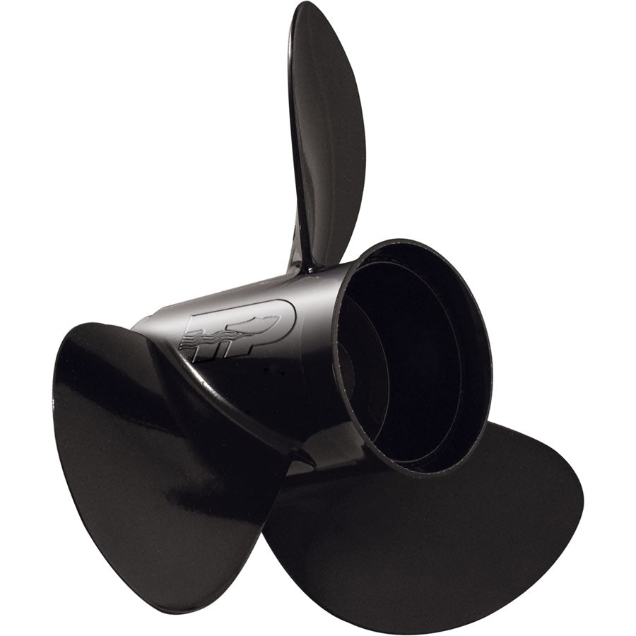 Turning Point Propellers 21211310 Hustler 3-Blade Aluminum Propeller for 6-74hp Engines with 3" Gearcase - 10.375" x 13", Right Hand Prop R2-1013