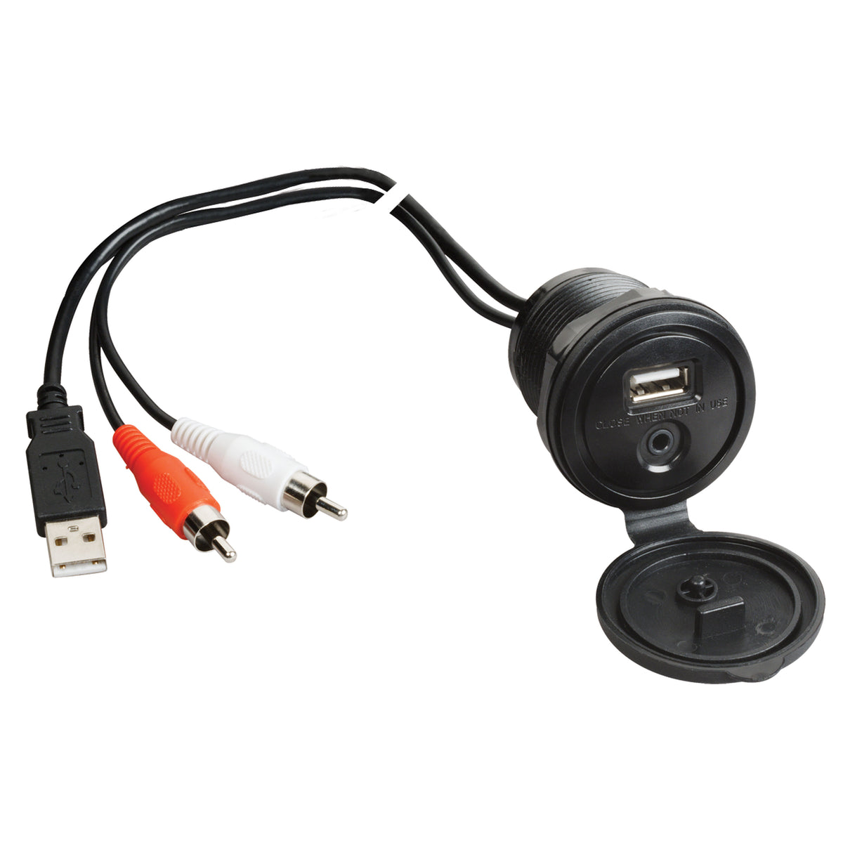 Jensen JENAUX USB Interface and 1/8" Auxiliary Input Jack