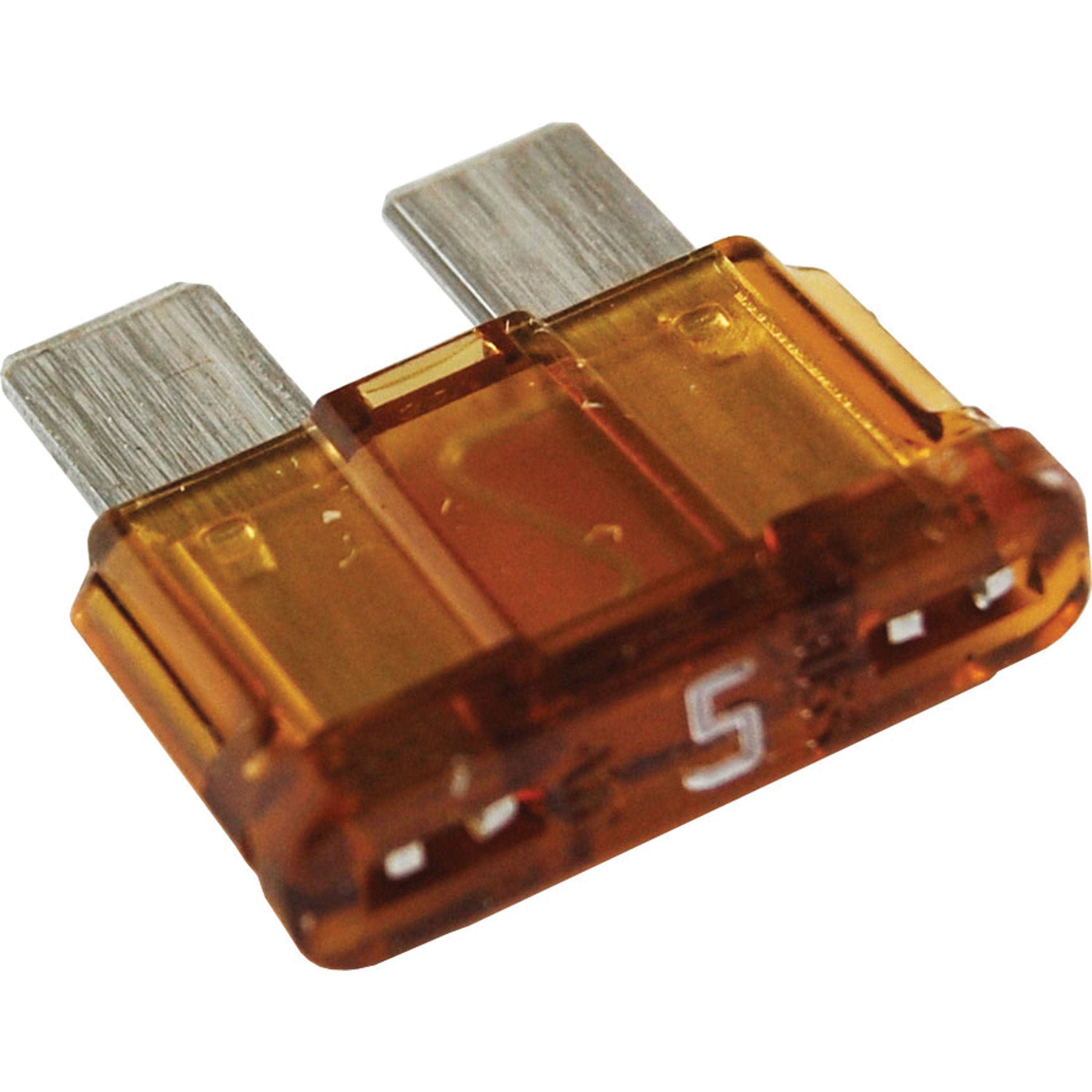 Blue Sea Systems 5239-BSS ATO / ATC Fuse - 5 Amp, Pack of 2