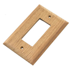 Whitecap 60171 Teak Ground Fault Outlet Cover