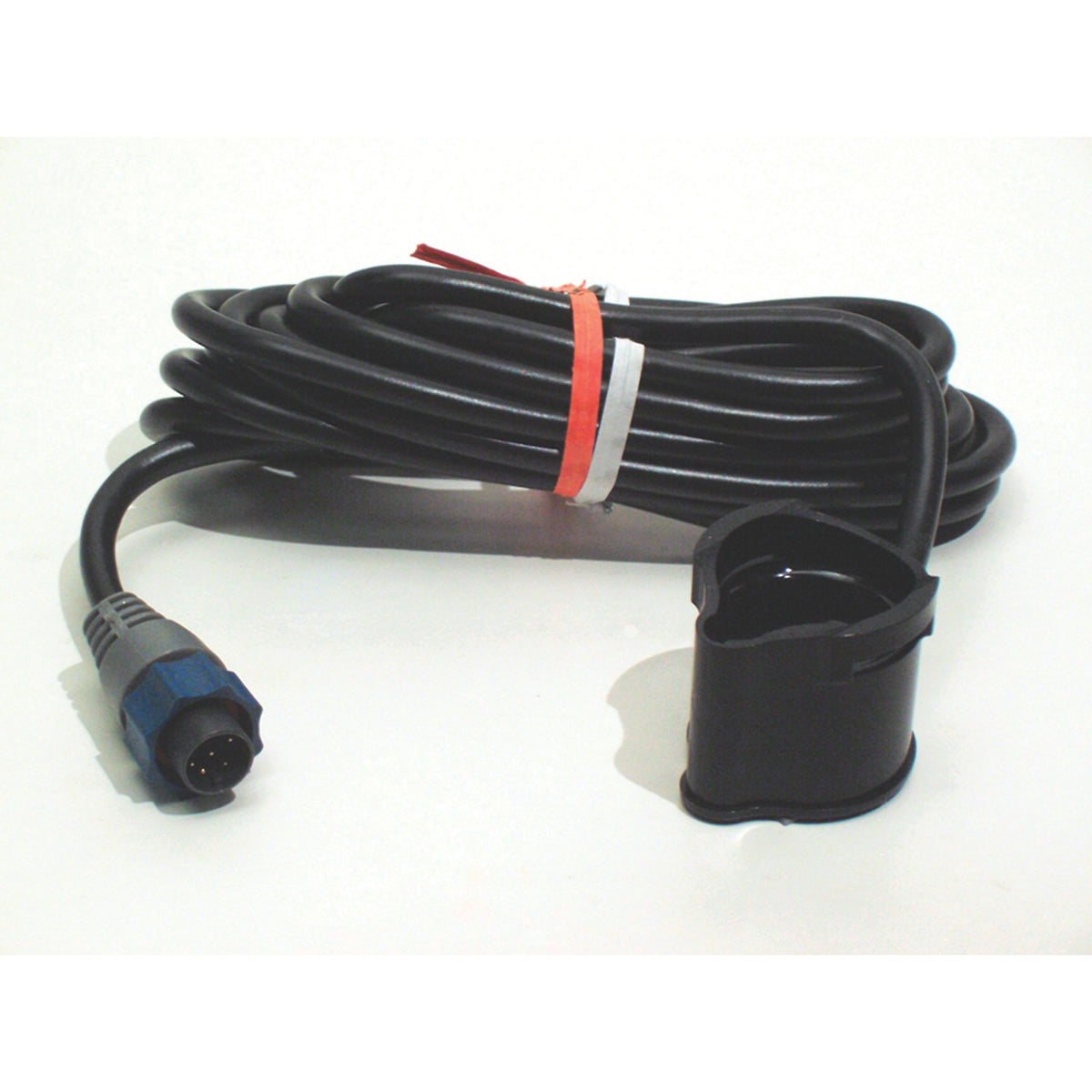 Lowrance 000-0106-74 83/200 kHz Shoot Thru Skimmer with Temp