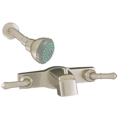 Empire Brass U-YNN68N RV Concealed Tub/Shower Diverter with Teapot Handles and Shower Head - 8", Brushed Nickel