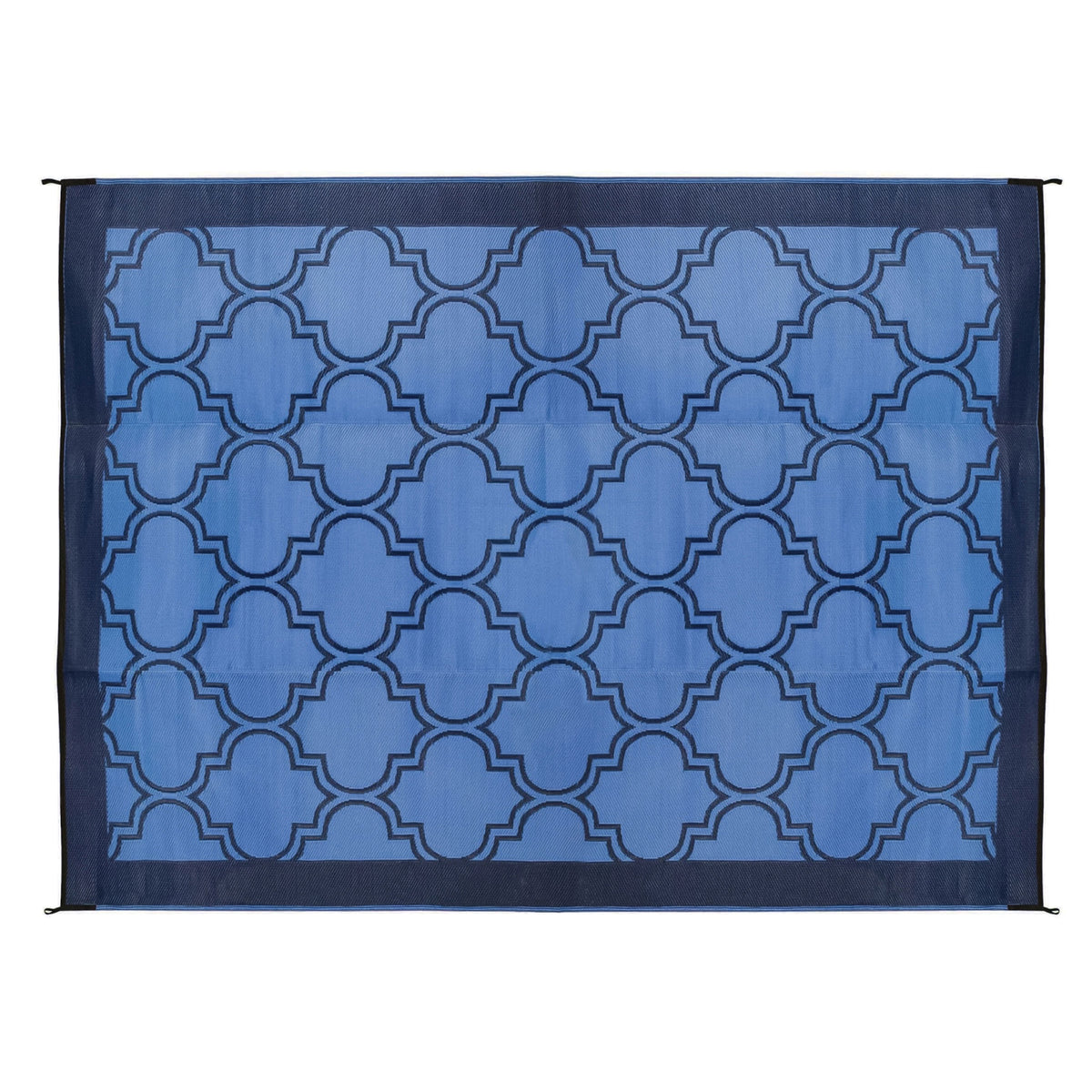 Camco 42856 9'X12' Leisure Mat Lattice Blue