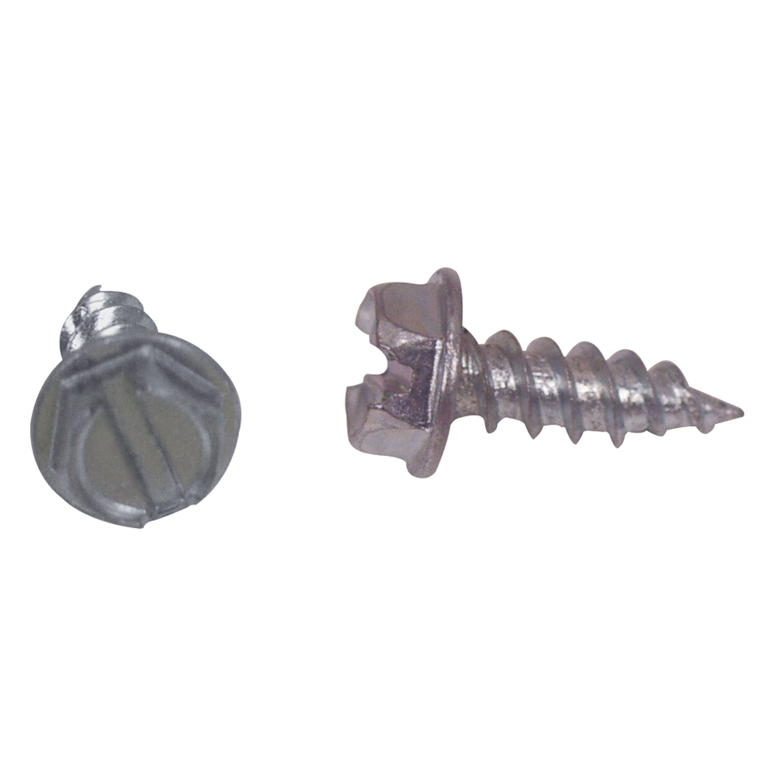 AP Products 012-TR50 8 X 1-1/4 MH/RV Unslotted Hex Washer Head Screw, Pack of 50 - 1-1/4", Zinc