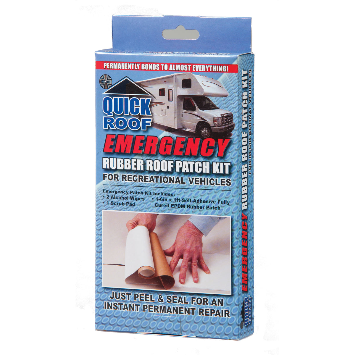 Cofair Products RR612 Quick Roof Emergency Rubber Roof Patch Kit