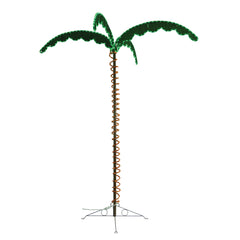 Ming's Mark 8080104 Green LongLife Decorative Palm Tree Rope Lights - 7'