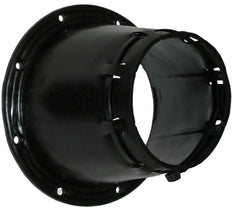 T-H Marine CBK-4-DP Cable Boot with Ring - 4.5", Black