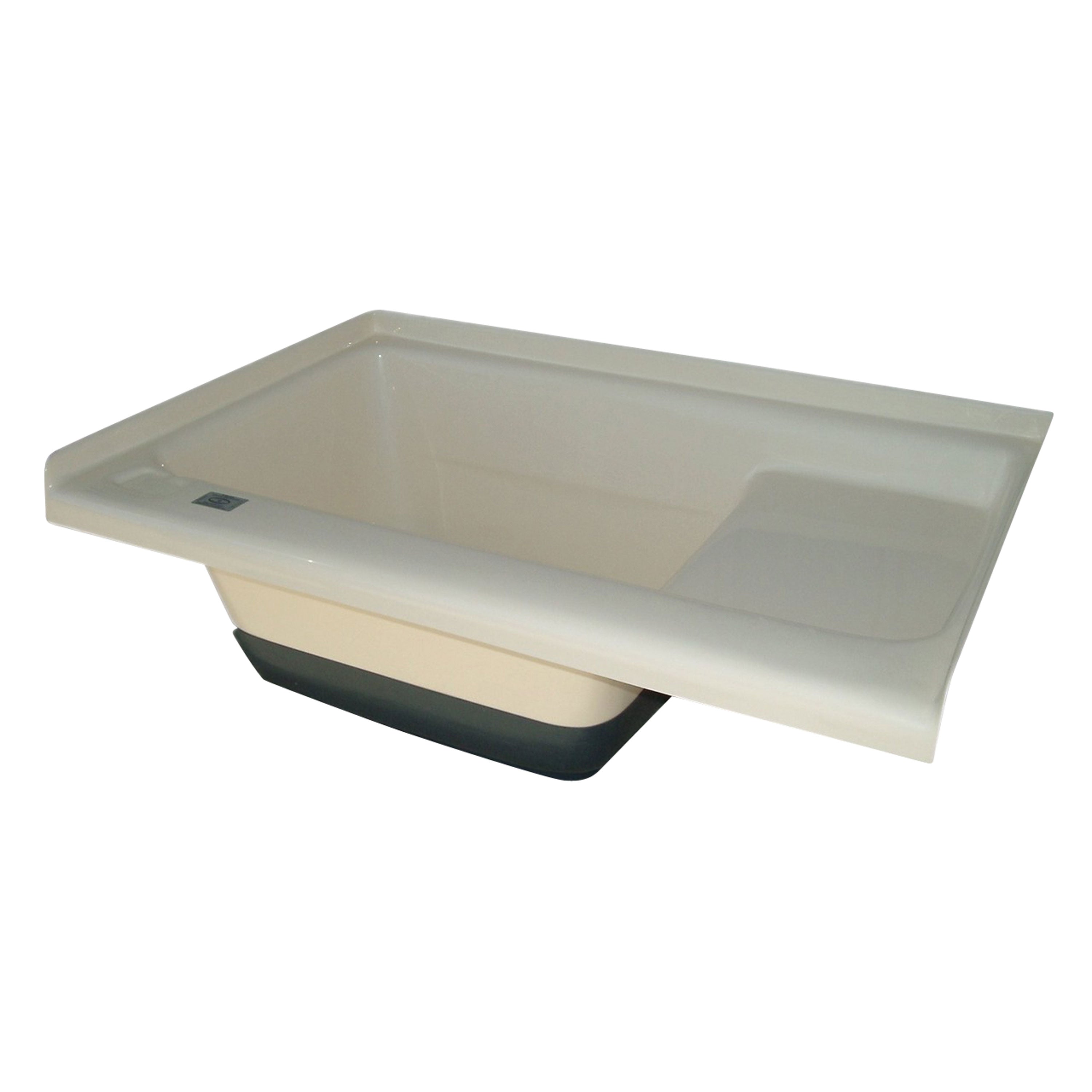 Icon 00474 Sit-In Step Tub with Left Hand Drain TU500LH - Polar White