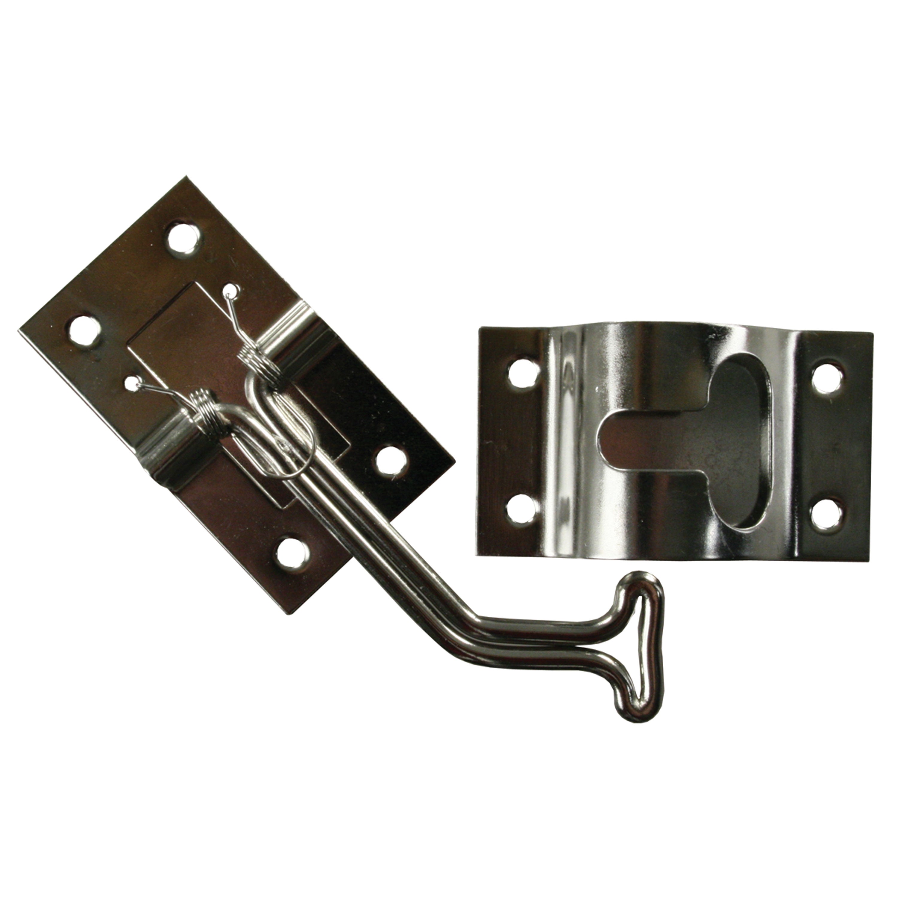 JR Products 11765 T-Style Door Holder - Stainless Steel, 45Â°