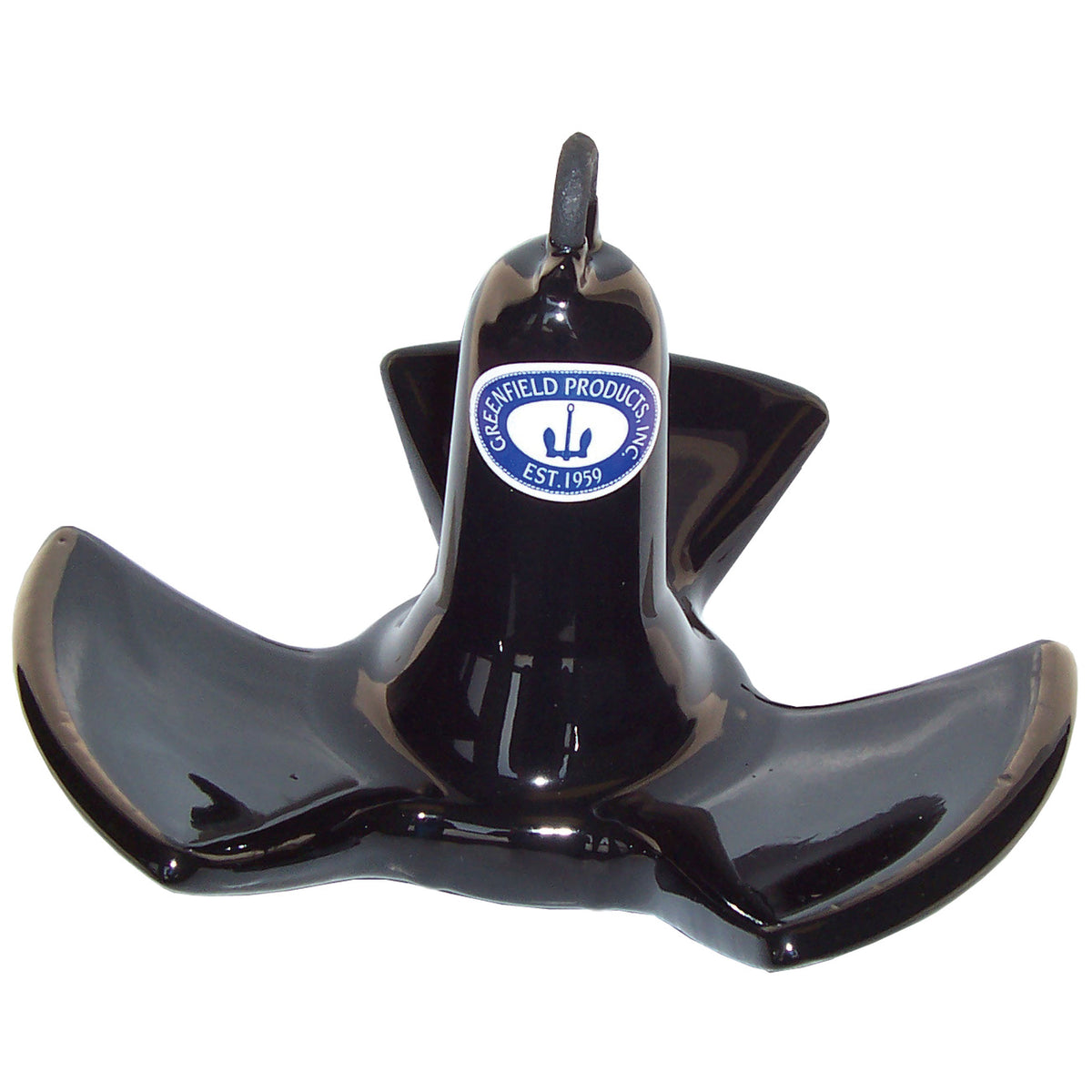 Greenfield 514B Vinyl Coated River Anchor - Black, 14 lb.