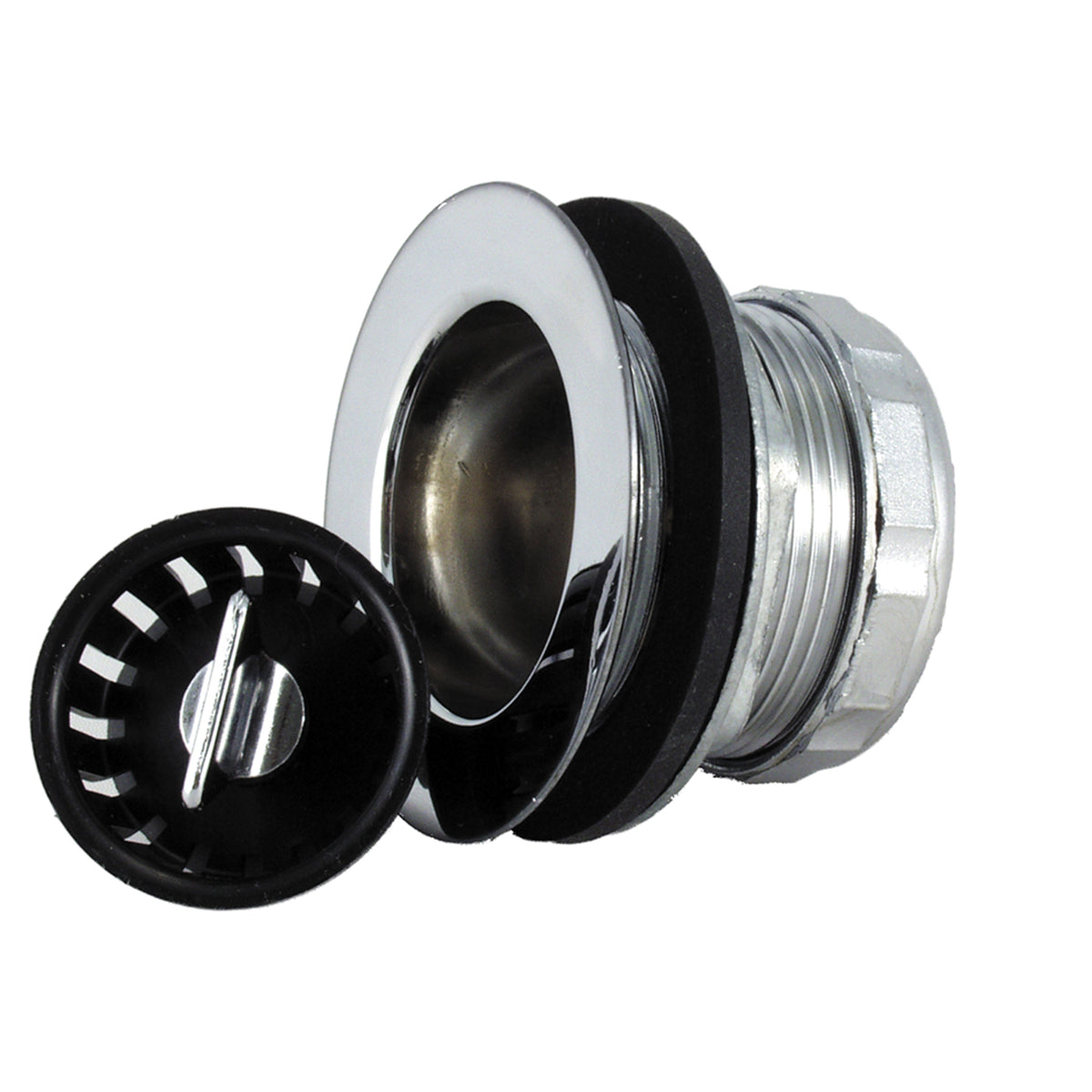 JR Products 9490-215-022 Strainer with Threaded Basket and Washer