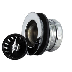JR Products 9490-215-022 Strainer with Threaded Basket and Washer
