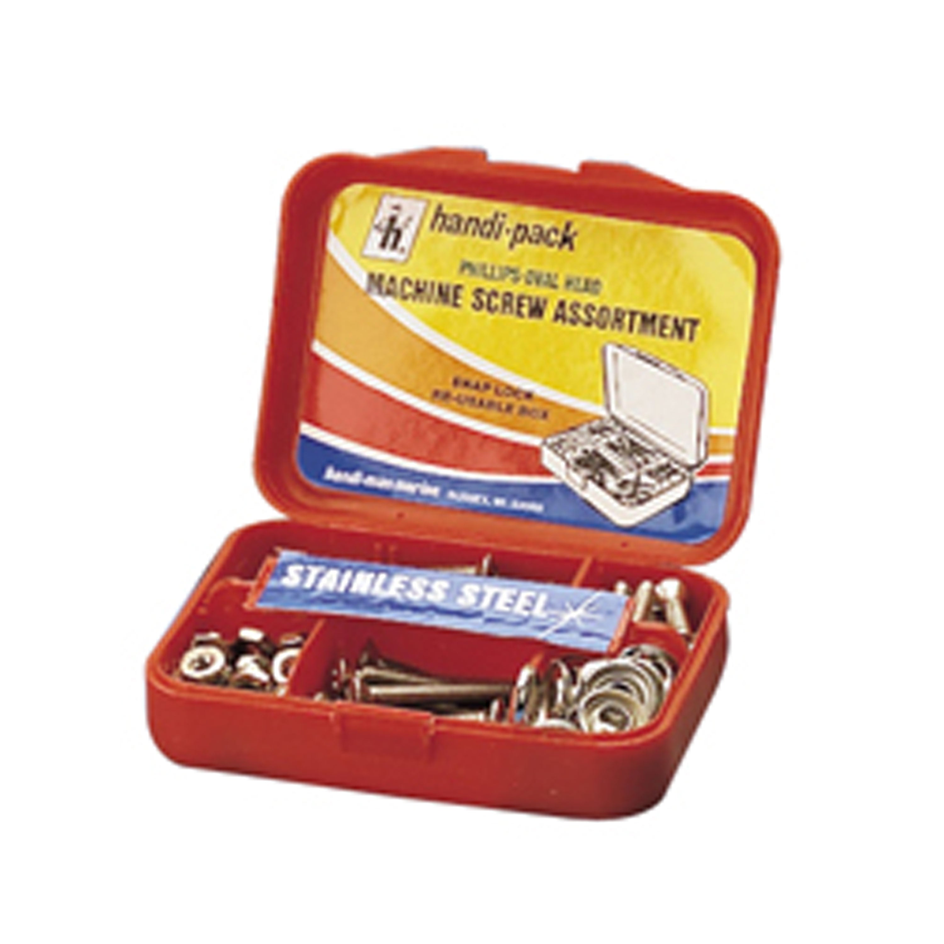 Handi Man Marine HP100 Phillips Oval Head Machine Screw Kit