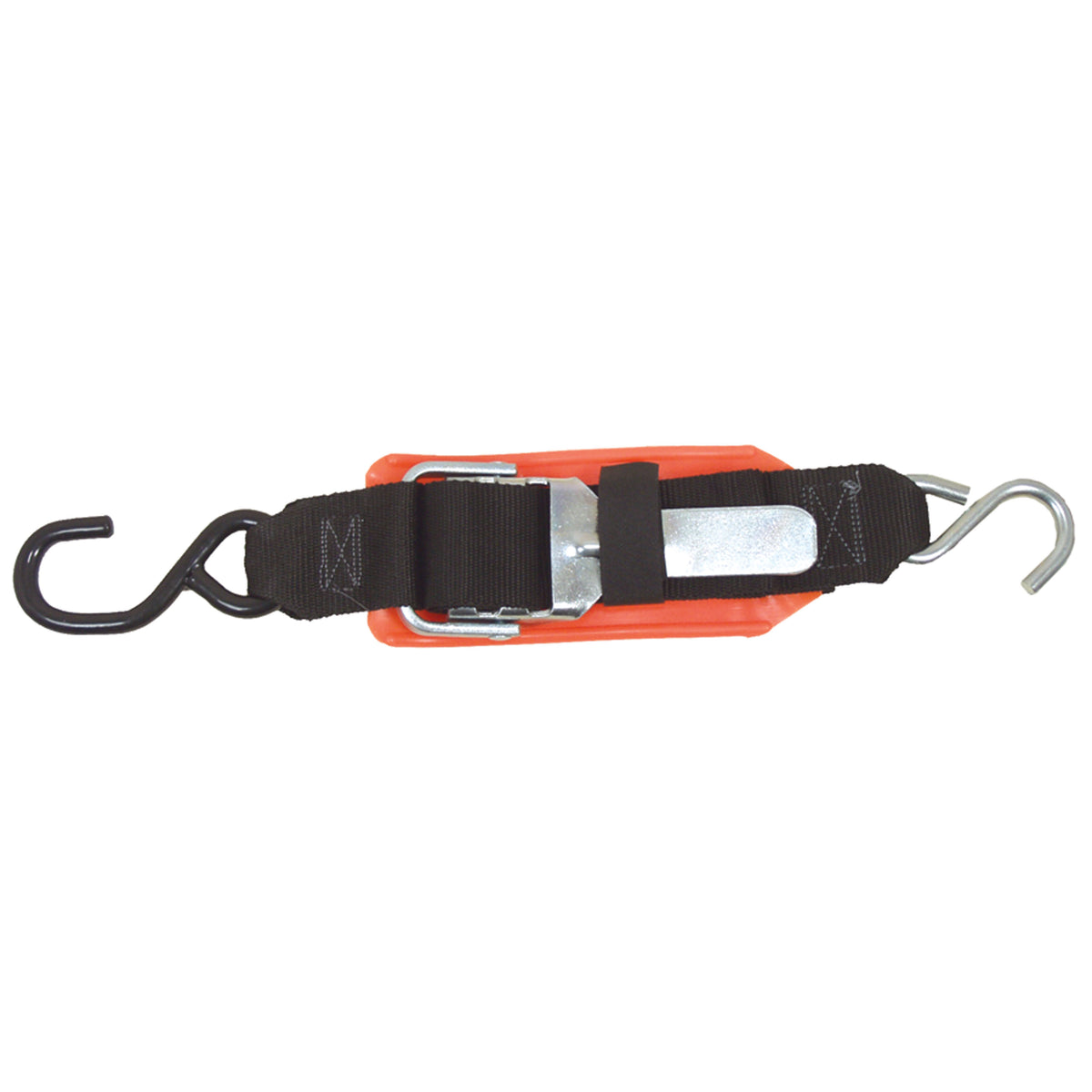 EPCO BTDTP2 Gator Tuff Zinc Transom Tie-Downs with Vinyl Pad Protector - 2 in. x 2 ft., Pair
