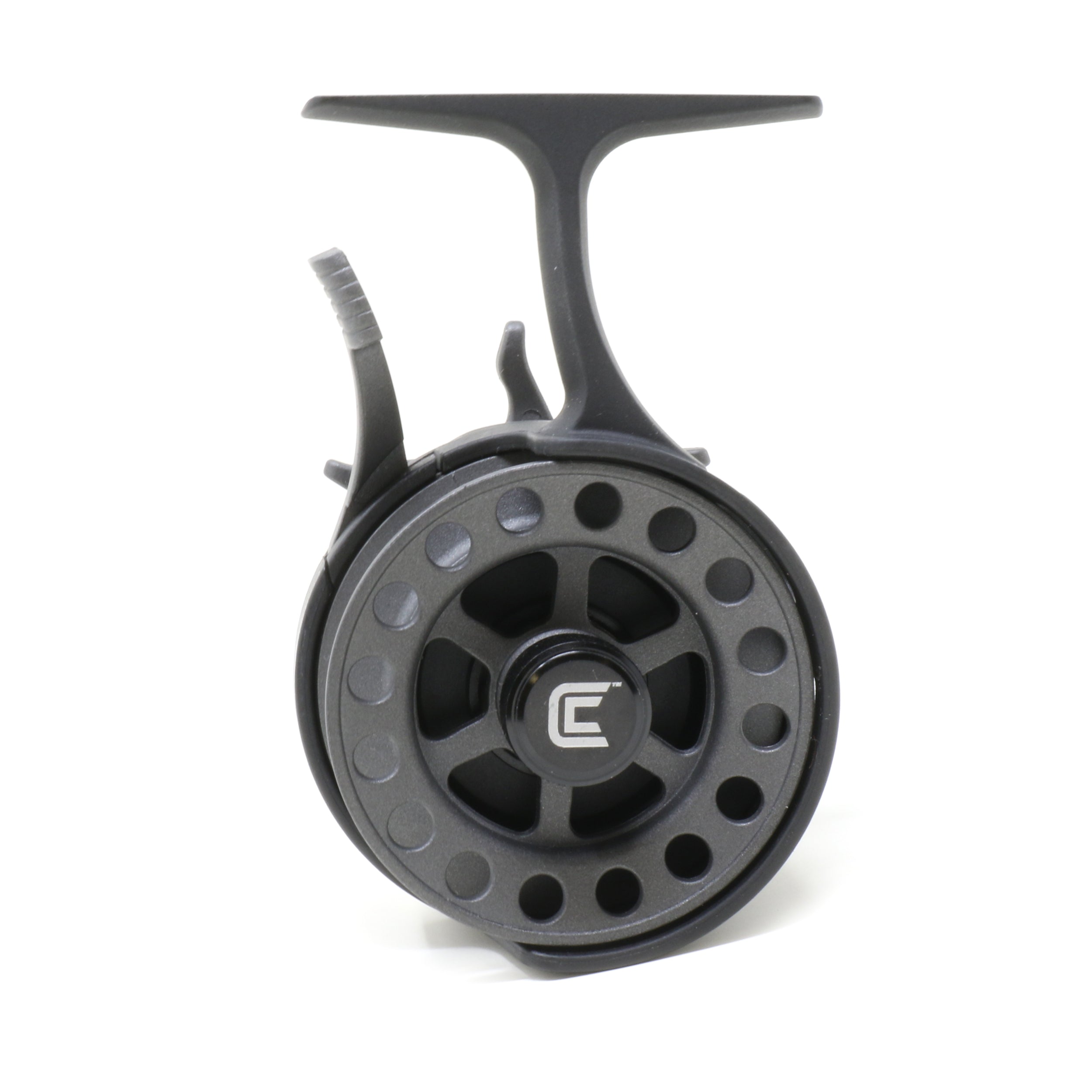 Clam 15504 Gravity Reel - RH Retrieve, Graphite