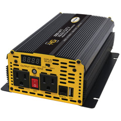 Go Power! GP-1000HD Heavy-Duty Modified Sine Wave Inverter - 1000 Watt / 12V