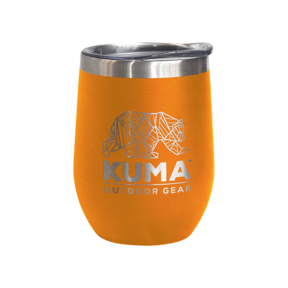 Kuma KM-WT-ORG Wine Tumbler - 12 oz., Orange