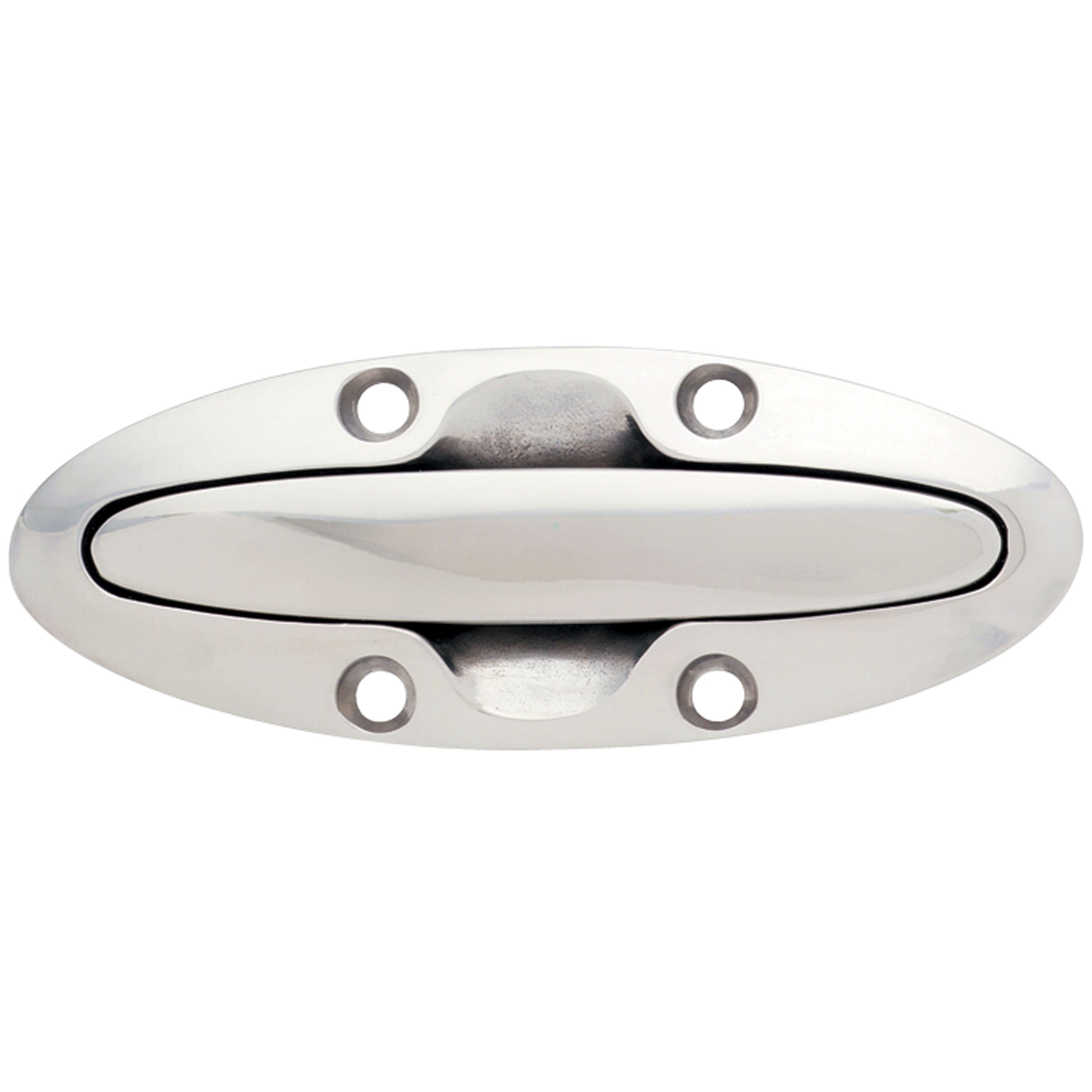 Attwood 66510-7 Stainless Steel Flush Cleat - 4-1/2 in.