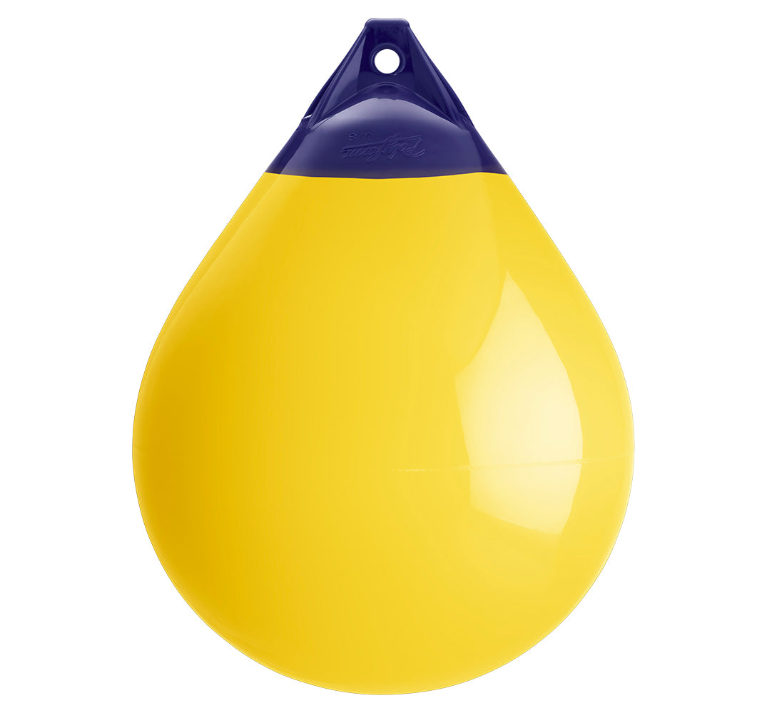 Polyform A-5 YELLOW A Series Buoy - 27" x 36", Yellow