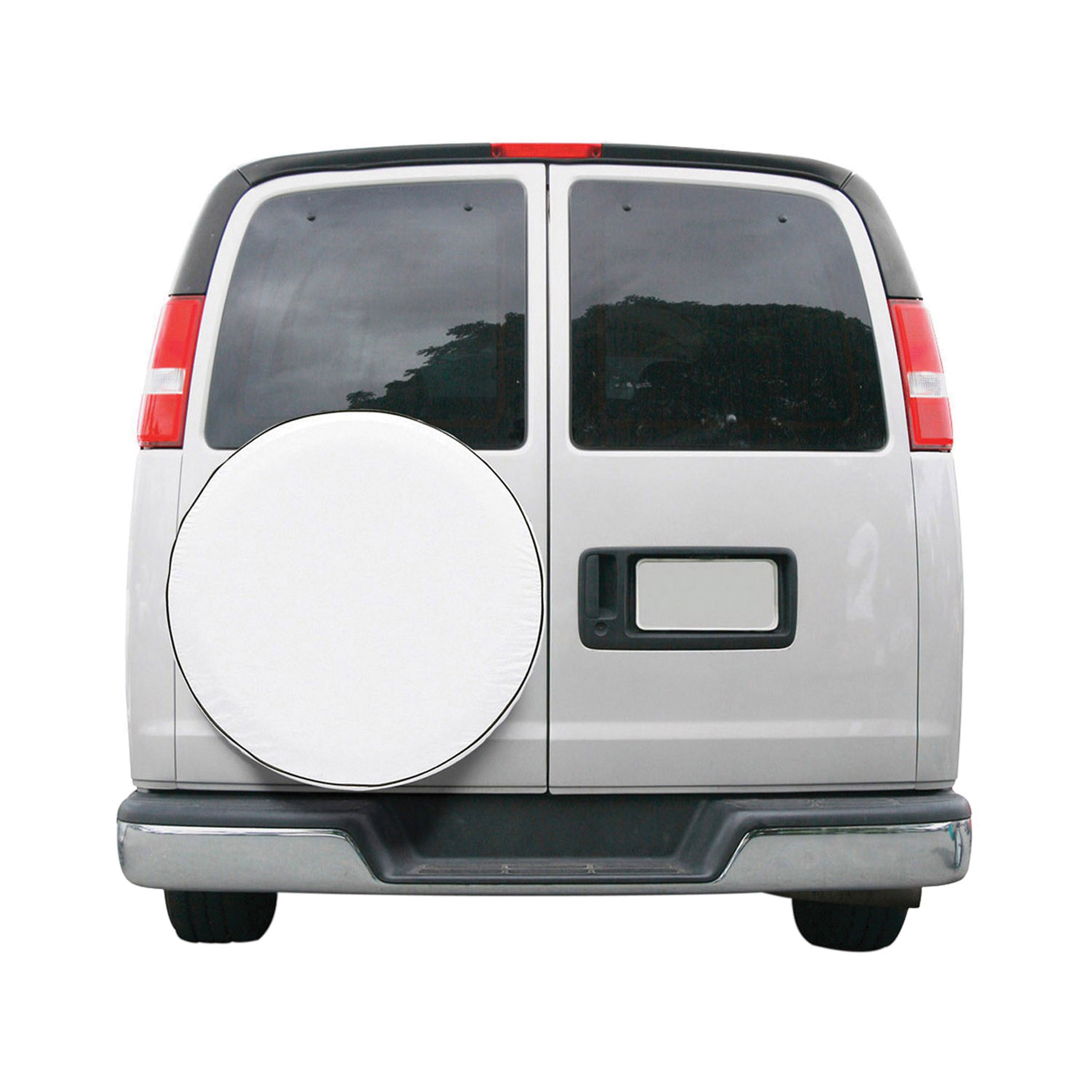Classic Accessories 80-217 Over Drive RV Universal Spare Tire Cover - Snow White