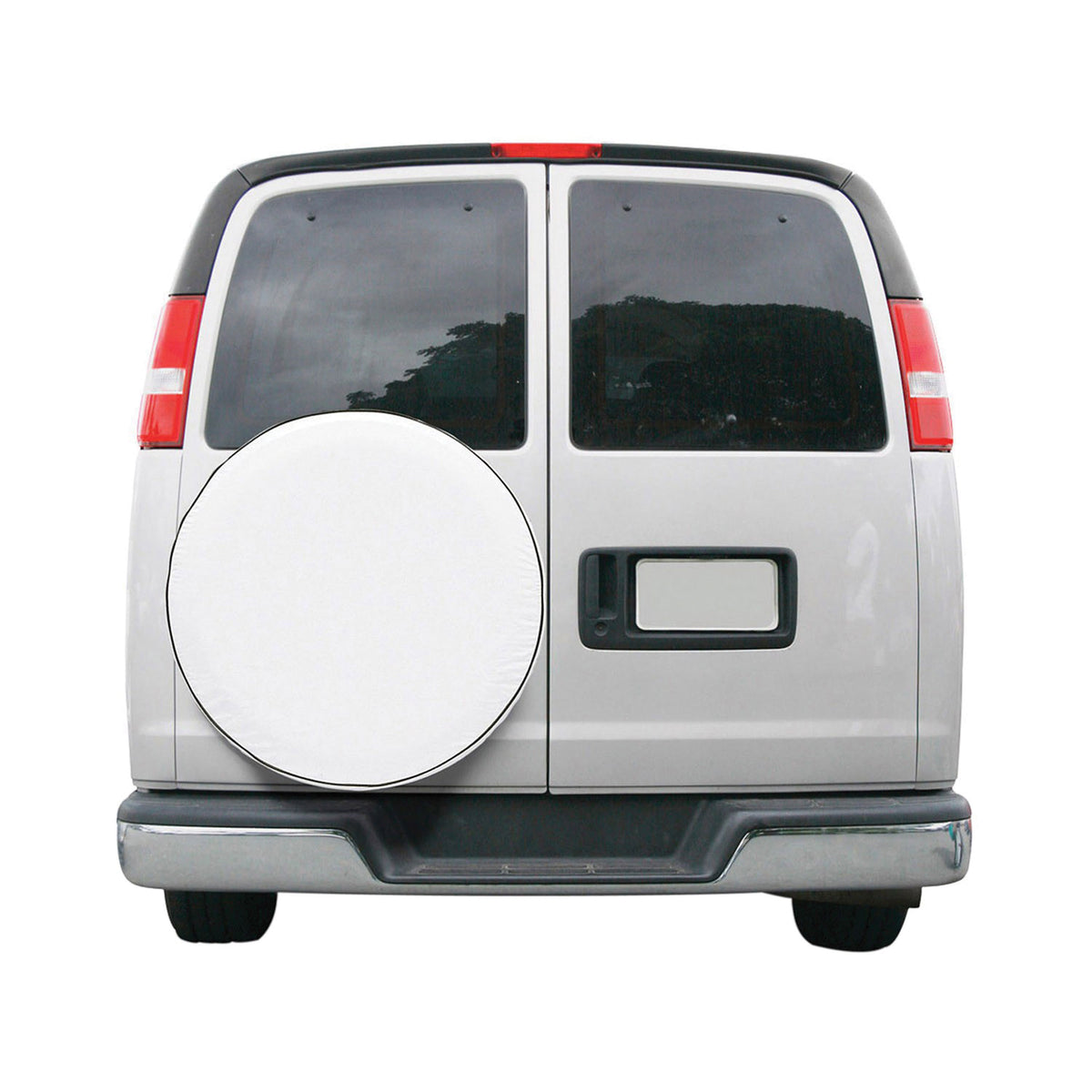 Classic Accessories 80-217 Over Drive RV Universal Spare Tire Cover - Snow White