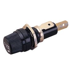 Sea-Dog 420503-1 AGC Round Fuse Holder with Spade Terminal - 15 Amp