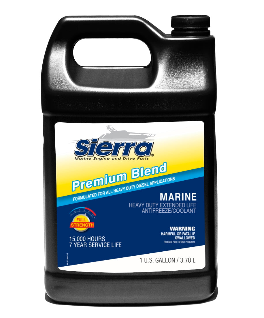 Sierra 18-9350 Heavy-Duty Extended Life Full Strength Engine Antifreeze/Coolant - Gallon