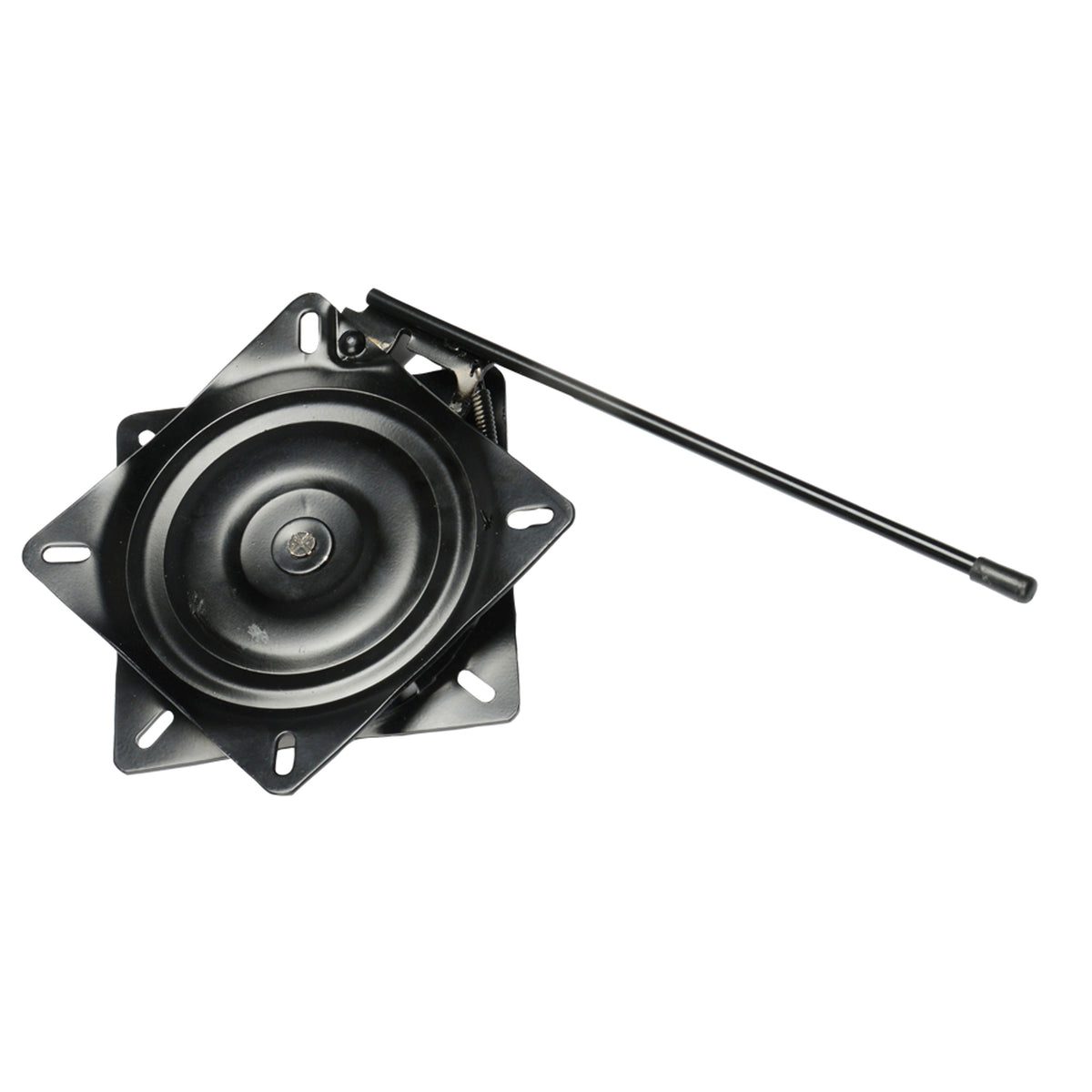 Garelick 75116 Locking Seat Swivel - Black Powder Coated Steel