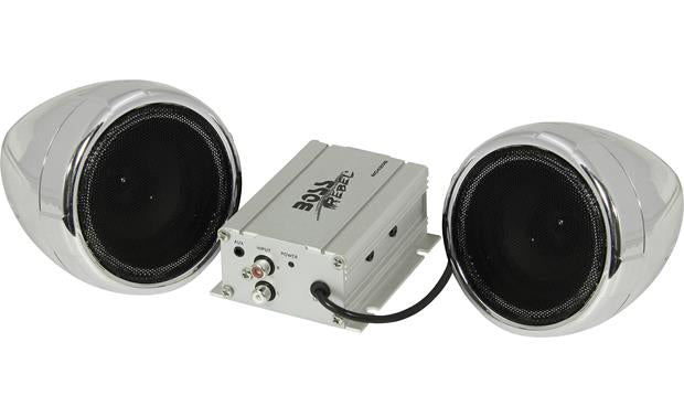 Boss Audio MC420B All-Terrain Bluetooth Speaker and Amplifier System - 600 Watt, Chrome