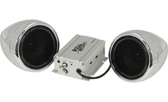 Boss Audio MC420B All-Terrain Bluetooth Speaker and Amplifier System - 600 Watt, Chrome