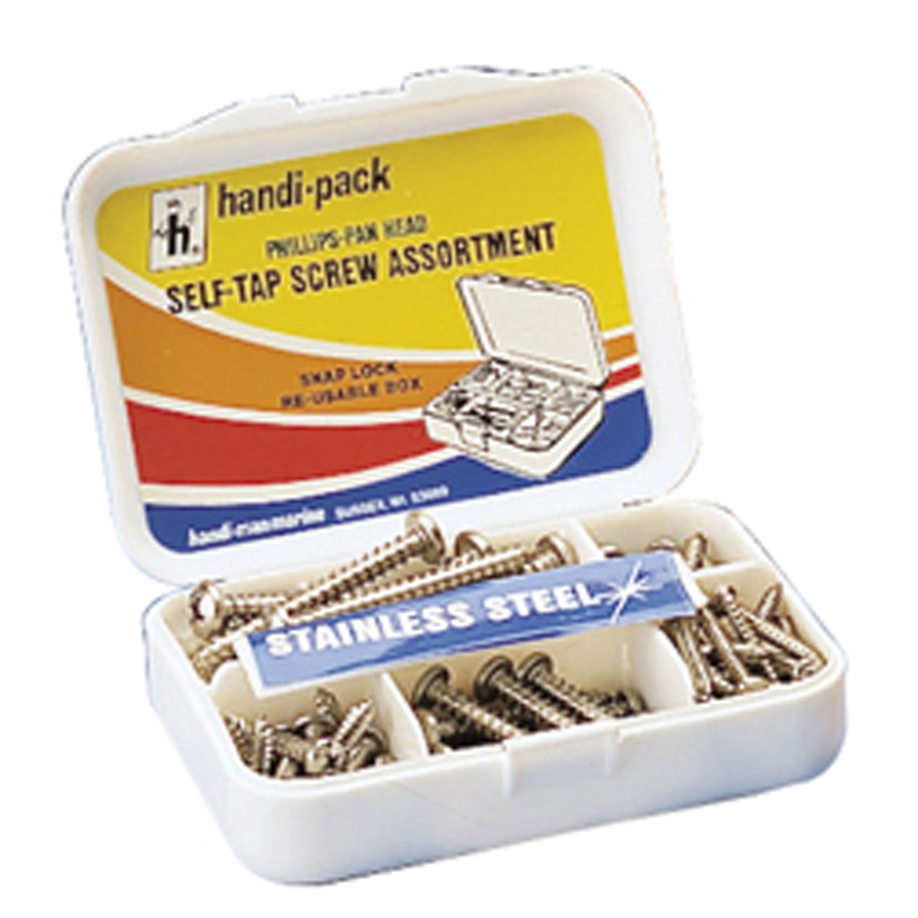 Handi Man Marine HP101 Phillips Pan Head Self Tapping Screw Kit