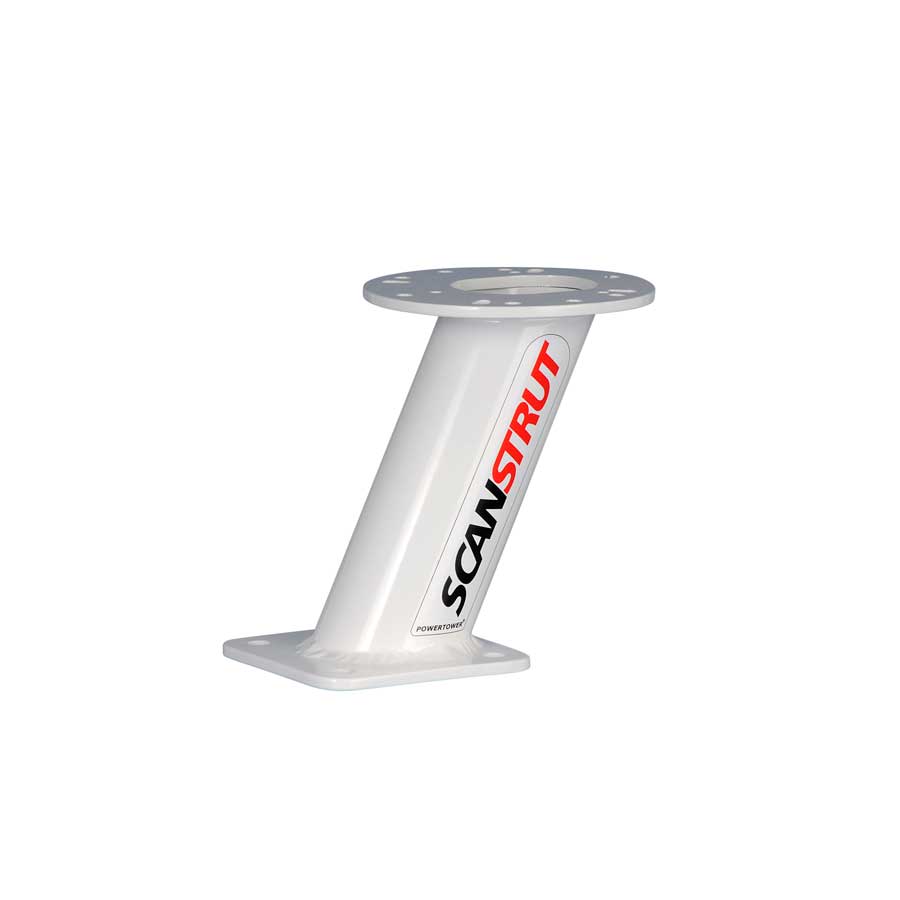 Scanstrut APT-150-01 Aluminum Powertower for Radomes, Open Array, and Small SatCom/TV Antenna - 6"