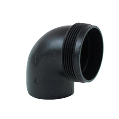 Valterra F02-2002 Close Elbow Sewer Inlet Fitting - 90Â°, 3" Hose x 3" MPT