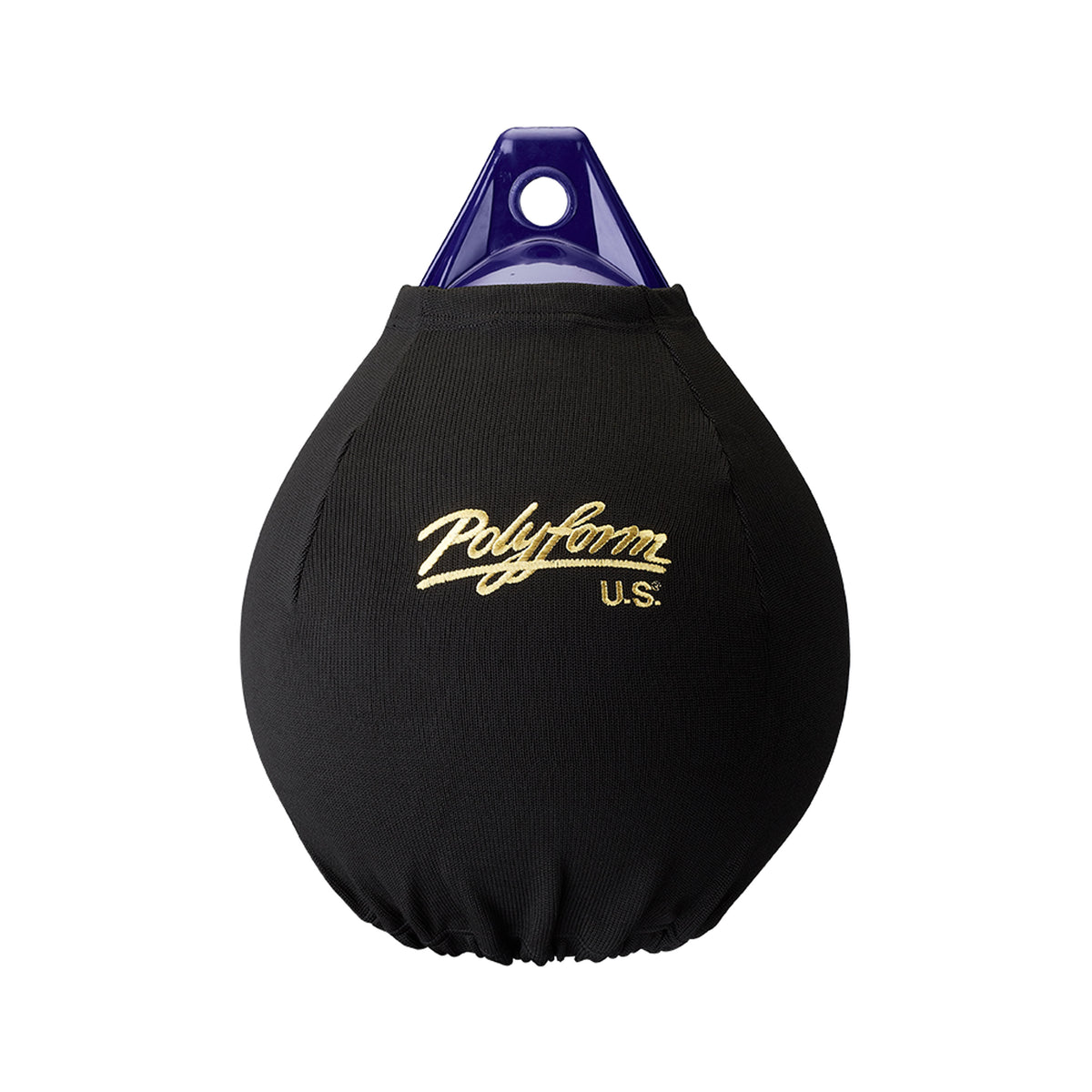 Polyform EFC-A2 BLACK EFC Series Elite Fender Cover for A-2 Fenders - Black