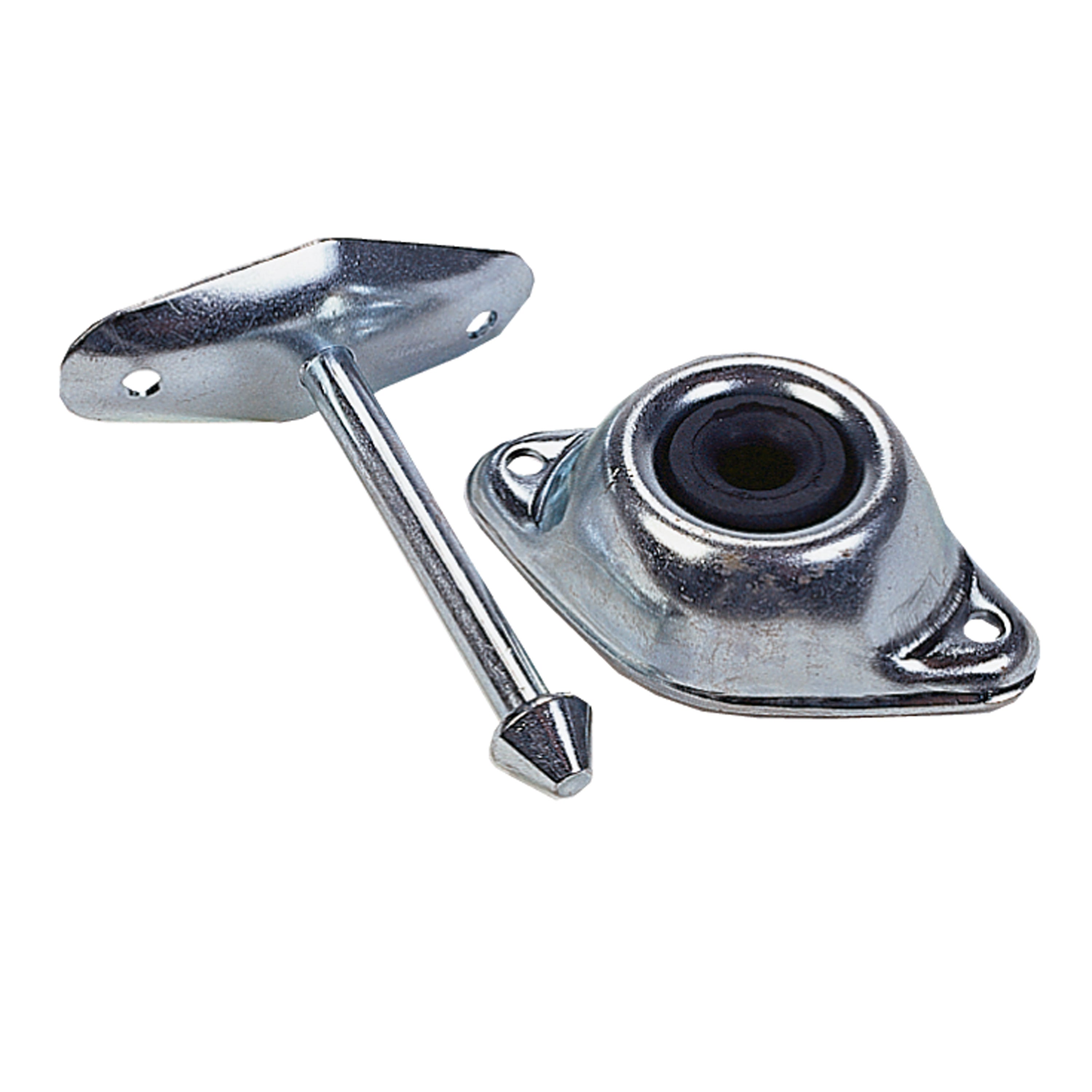 JR Products 10284 Plunger Door Holder - Straight, 3"