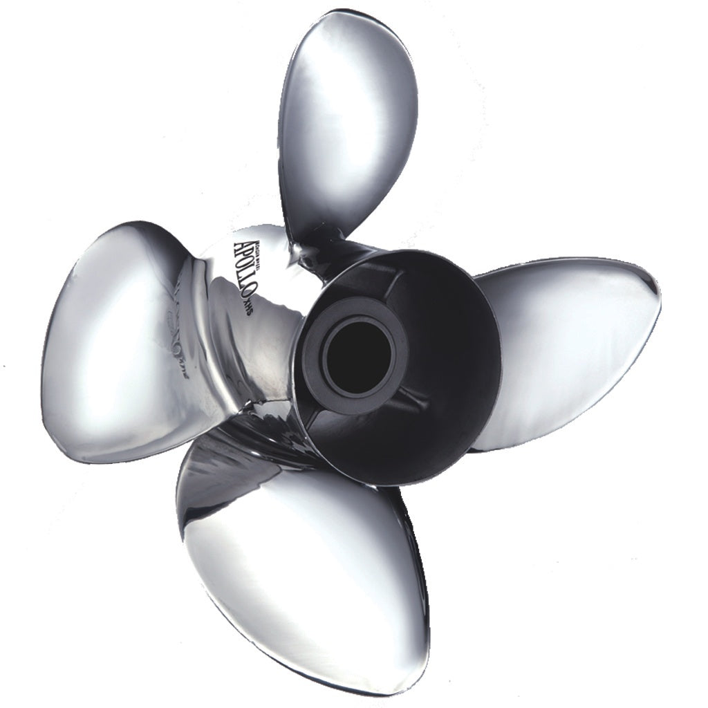 Michigan Wheel 993203 Apollo A-Series 4-Blade Stainless Steel Propeller - RH, 14-5/8" Diameter x 16" Pitch