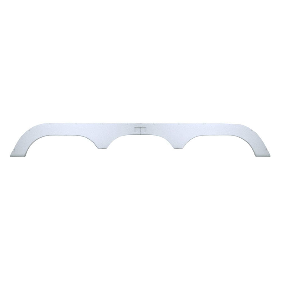 Icon 01900 Triple Axle Fender Skirt FS1900 for Fleetwood - Polar White