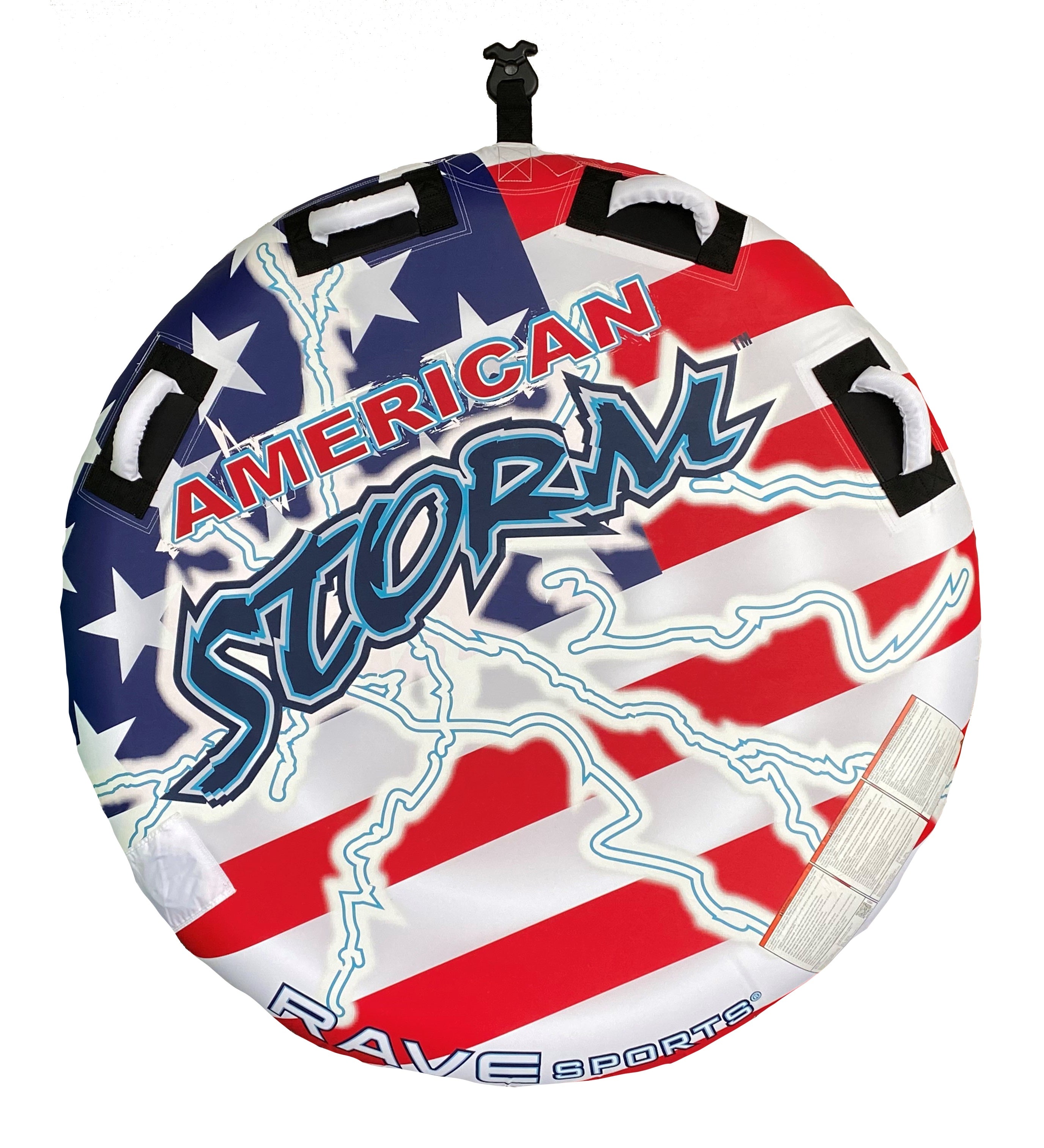 RAVE Sports 02997 American Storm 2-Rider Boat Towable Tube