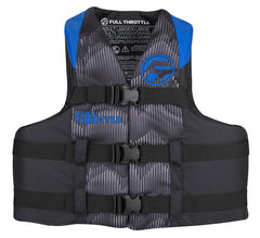 Full Throttle 112200-500-110-22 Adult Nylon Life Jacket - 4X-Large/7X-Large, Blue