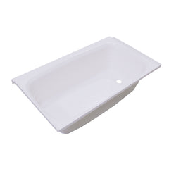 Lippert 209678 ABS Acrylic Bathtub with Right Drain - 24" x 40", White