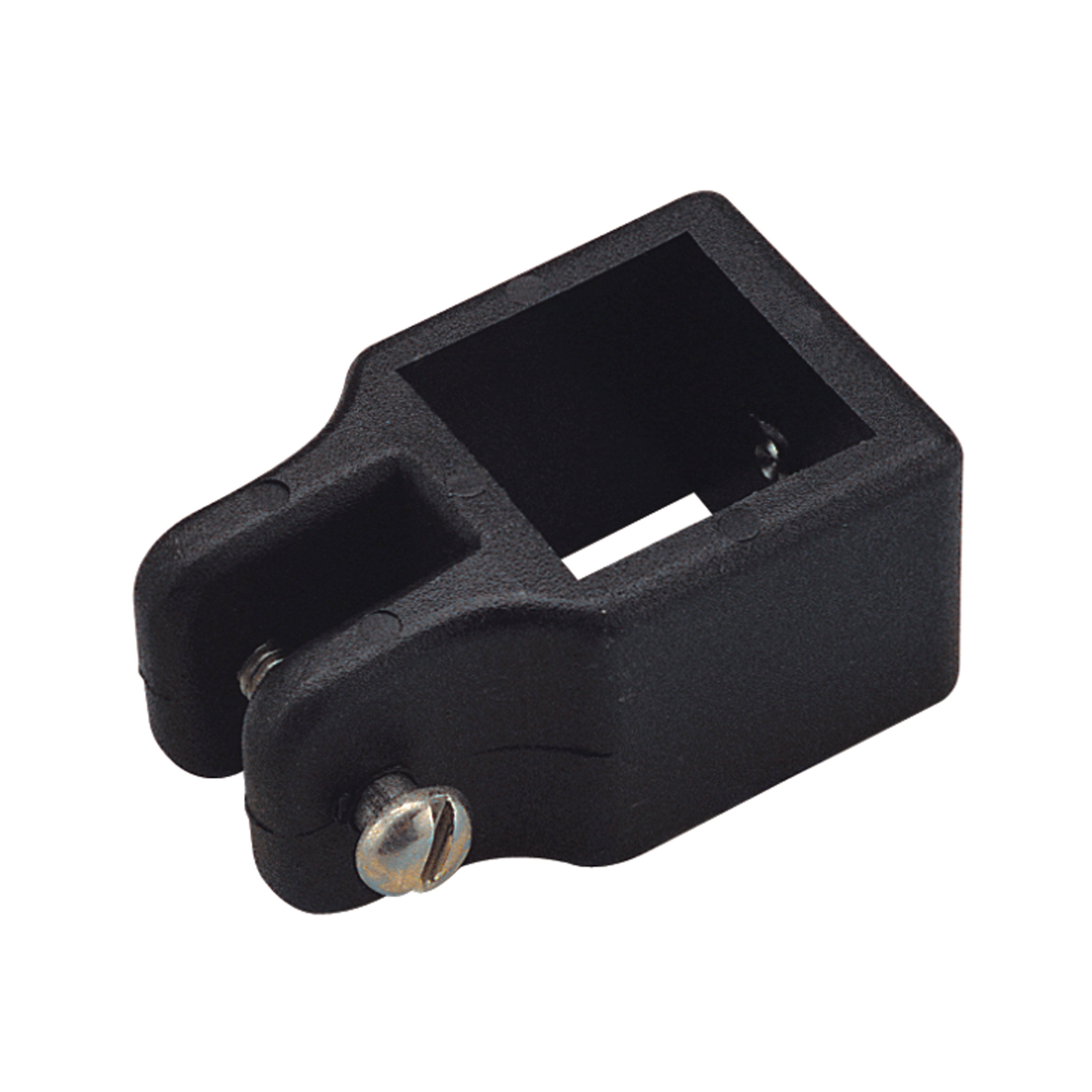 Sea-Dog 273560 Square Tube Jaw Slide Fitting - 1" x 1" (Outside), Black