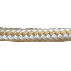 Sea-Dog 302110100G/W-1 Double Braided Nylon Anchor Line with Thimble - 3/8" x 100', Gold/White