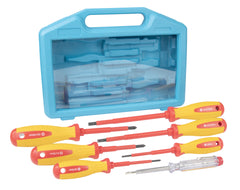 Ancor 711000 Insulated 7-Piece Screwdriver Set with Case
