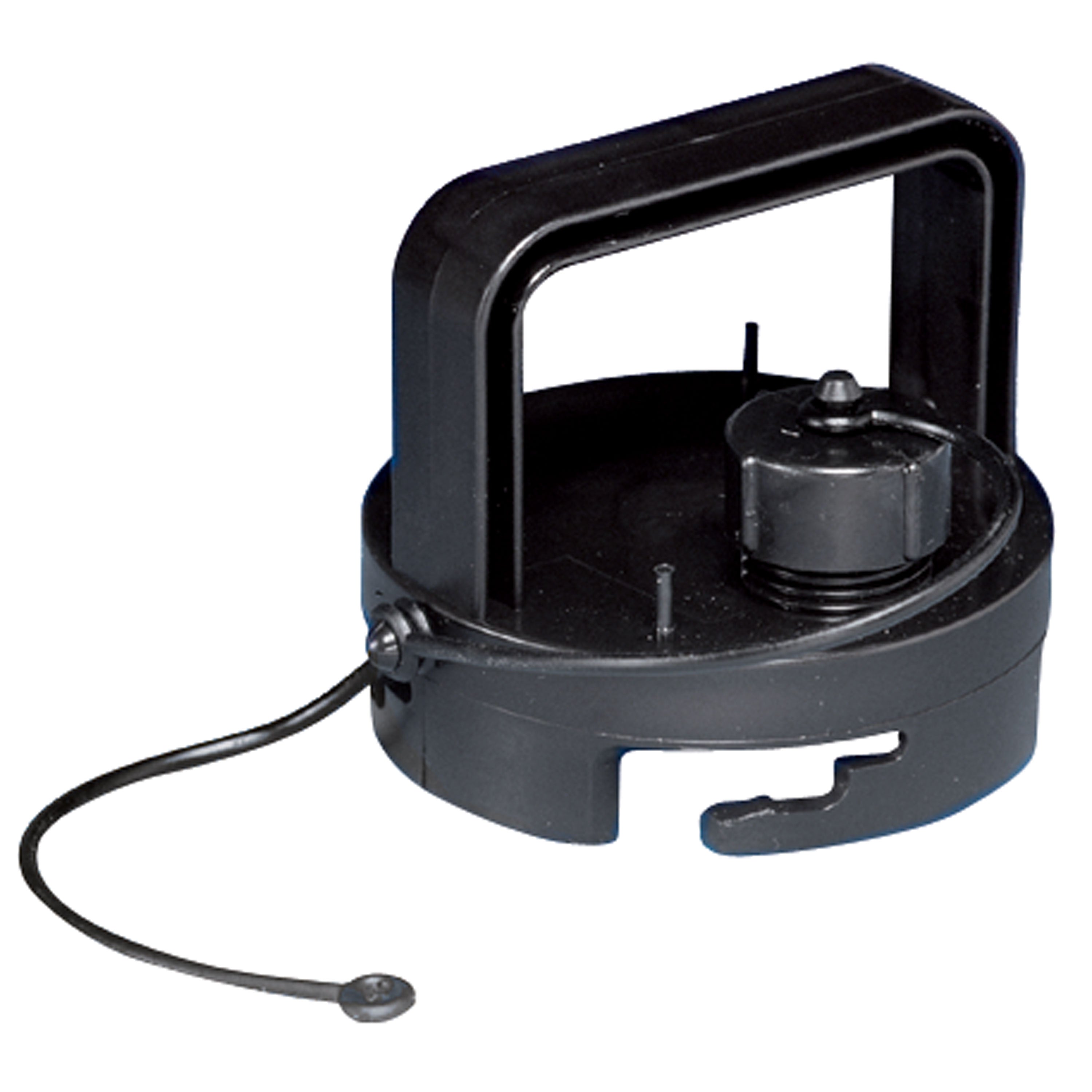 Valterra F02-3106BK EZ Coupler Valve Cap with Handle - Black